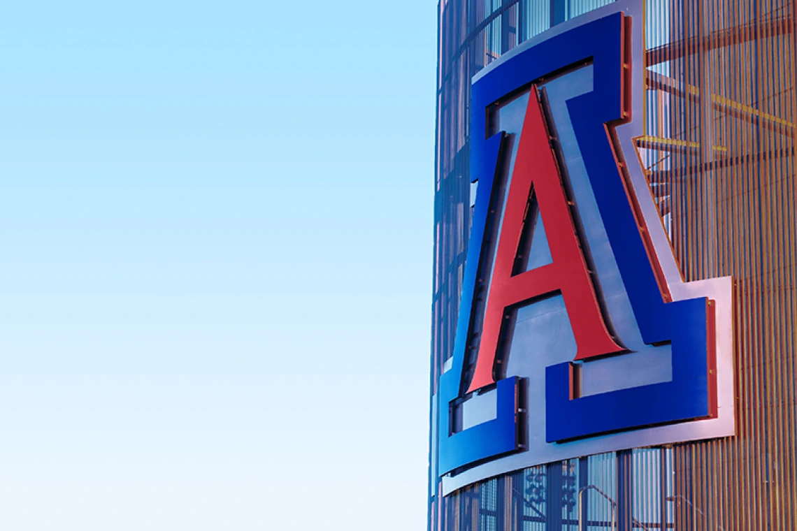 Shot of side of UA campus building